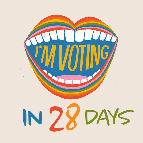 wmnsmarchla's tweet photo. 28 days!!
Who's voting? We're voting! I'm voting! 🙋‍♀️🙋🏽‍♀️🙋🏿‍♀️🙋🏻‍♀️🙋🏼‍♀️🙋🏾‍♀️

Image by: Lisa Congdon 

#TheCountdownToVote #Vote #ImVoting #28Days #countdown #WomensMarchLA https://t.co/kPvhFLjONx