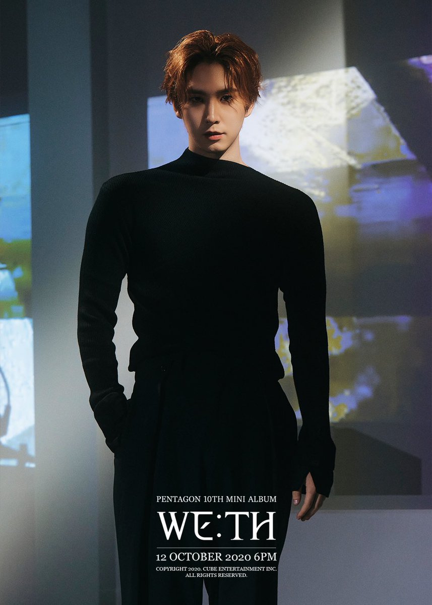 CUBE_PTG's tweet photo. #펜타곤 10th Mini Album
[WE:TH] 
Concept Image #2 UNSEEN Ver. 💫

2020.10.12. 18:00 (KST)

#PENTAGON
#신원 #SHINWON
#WE_TH https://t.co/69jFD1v8Px