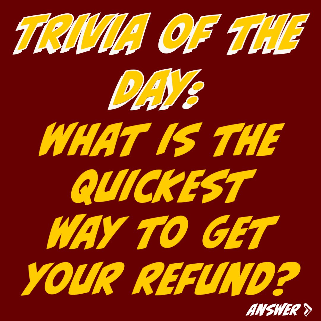 HT_BusOffice's tweet image. What is the quickest way to get your refund? e-Refund! To enroll, use this link: my.htu.edu/ICS.