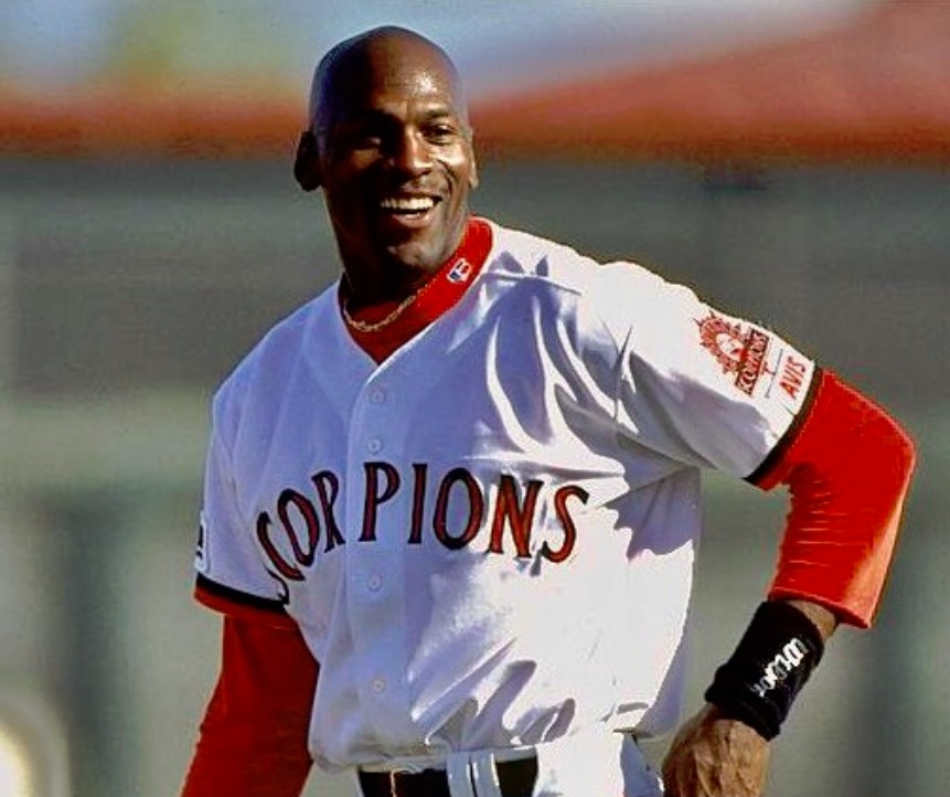 Arizona Sports History on X: 10/6/94 – Exactly one year after retiring  from the #NBA, Michael Jordan made his Arizona Fall League debut for the  Scottsdale Scorpions. MJ had an infield hit