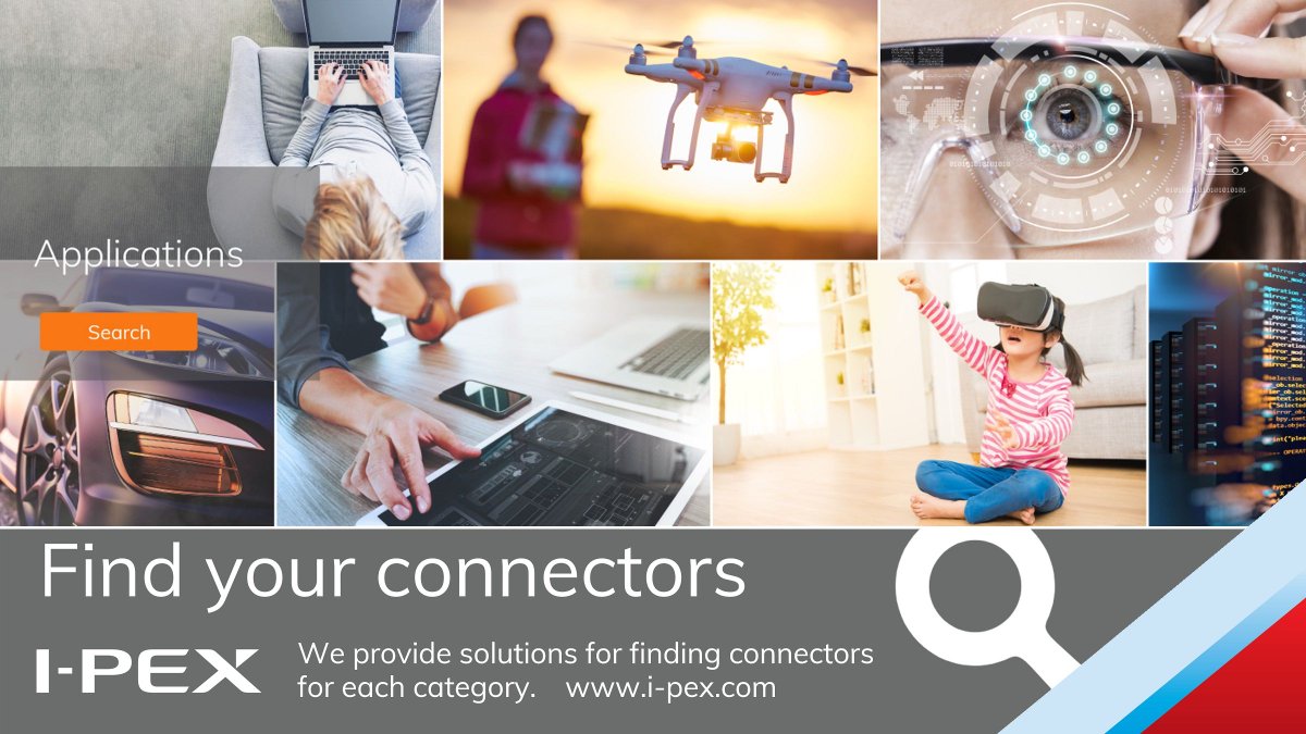ipexconnectors's tweet photo. Struggling to find connectors for your applications? We provide solutions for finding connectors for each category. Check out our Application search tool. https://t.co/6fVcKVel7X
#5G #automotive #datacenter #smartphone #VR #AR #laptop #tablet #drone #roboticassembly #EMIshield https://t.co/hzeIIL44cI