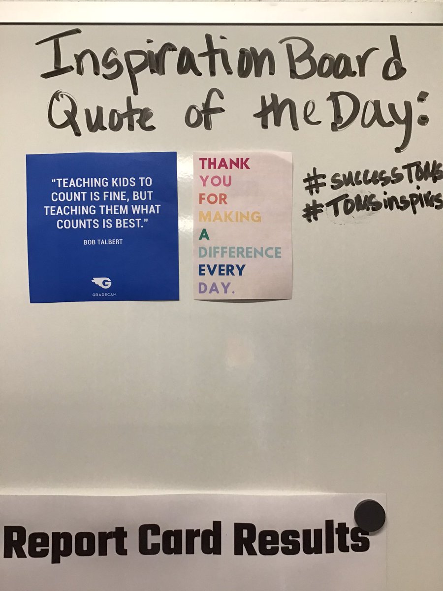 Bgainus's tweet photo. #TOMSinspires @tenoaksmiddle #SuccessToms https://t.co/Rwmbswb2Ox