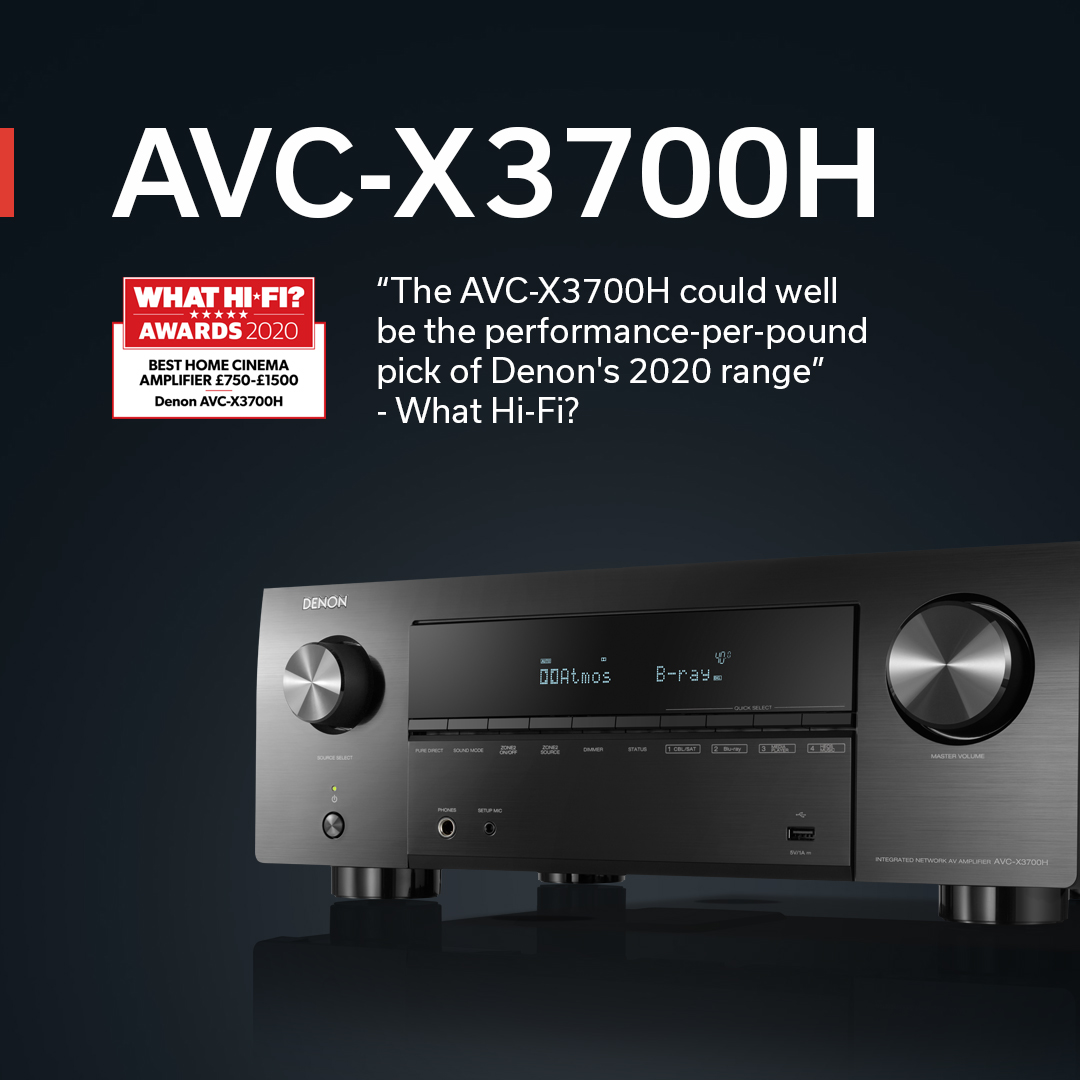 DenonUK's tweet photo. Great to see Denon picking up a number of 'Best Buy' awards at this year's @whathifi awards. Check them out! https://t.co/vKQPrYWbQh https://t.co/wsLPQcDNzE