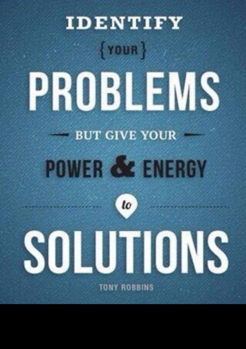 reshams210's tweet image. #problemvssolution