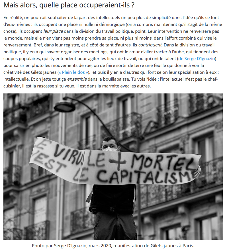 LAdespote's tweet photo. @frederic_lordon parle de Serge D'Ignazio et de ses magnifiques photos dans son interview ! 🙏😀

📌https://t.co/EH6uYR7MXO 

#SergeDignazio #interview #giletsjaunes #onestlà #photographe #article #éditionsadespote https://t.co/aLCWp8pveo