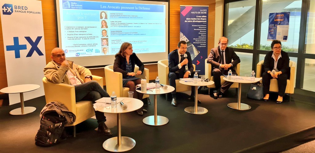 barreau92's tweet photo. ↪Dernier atelier de la journée #lesavocatsprennentladefense ☣Acquerir a tout/quel prix❓avec @ArnaudPEDRON et S Clévenot #avocats, N Jouannic @cma92, Jacques Fineschi, président du Trib Com de Nanterre et Michel Curiel, chef d'#entreprise ↪ @CCI_92 @BRED_BP #avocats #barreau92 https://t.co/G7UbR6D60P