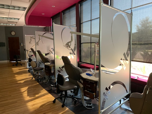 LSIMemphis's tweet photo. Social distancing barriers don't have to be plain. We can spruce them up with frosted and direct-printed treatments! Call us for a competitive quote for your next project!

#Frosted #SocialDistancing #Barriers #Covid #LSIGraphics #ExpandYourBrand https://t.co/JG9CJ5dUe9