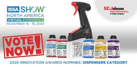 It's time to vote!! Our newest innovation, Trushot 2.0™ Mobile Dispensing System is up for ISSA 2020 Innovation Awards Program for the Dispensers Category. Click the link, watch the video and VOTE!
