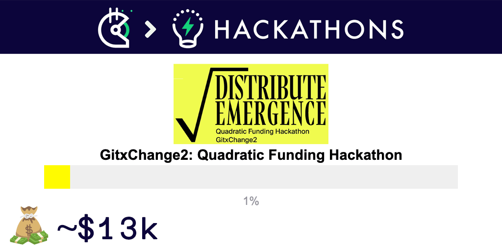 gitcoin's tweet photo. 🍎 Learn QF 👉 https://t.co/0qvwpyRknl
💻 Hack QF 👉 https://t.co/P7p2VMPTVy
Brought to you by @RadxChange 🤘 https://t.co/zvplUqY3HT