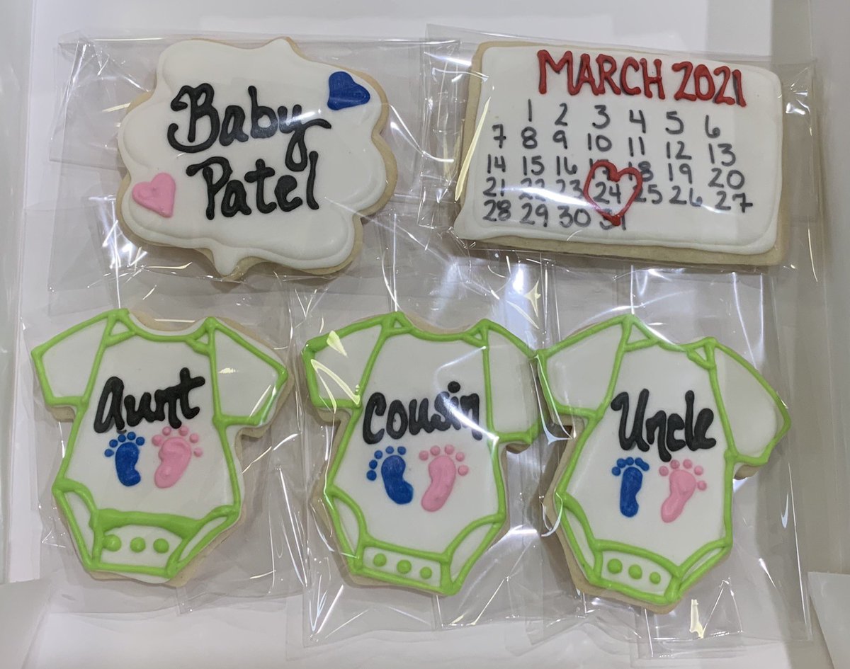 klinemomof5's tweet photo. Pregnancy Announcement Cookies 👶🤰🏼
#BBbakery https://t.co/q6LbZvBJ1J