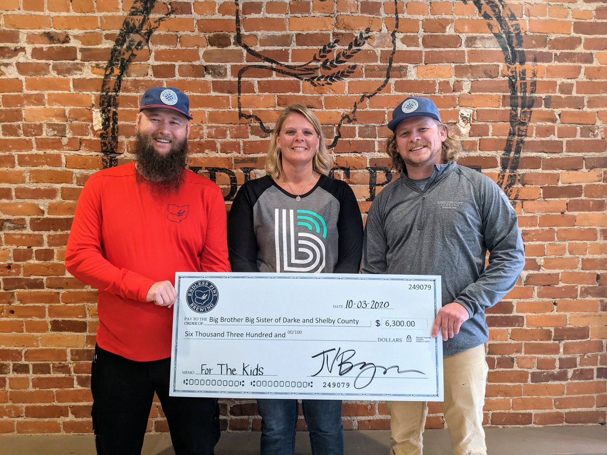 Last month we hosted a charity golf outing at Stillwater Valley Golf Club. It was fun and helped a great cause. Saturday we had the privilege to present <a href="/bbbsshelbydarke/">bbbs-shelbydarke</a> with a check for $6300. Here's to next year 🍻