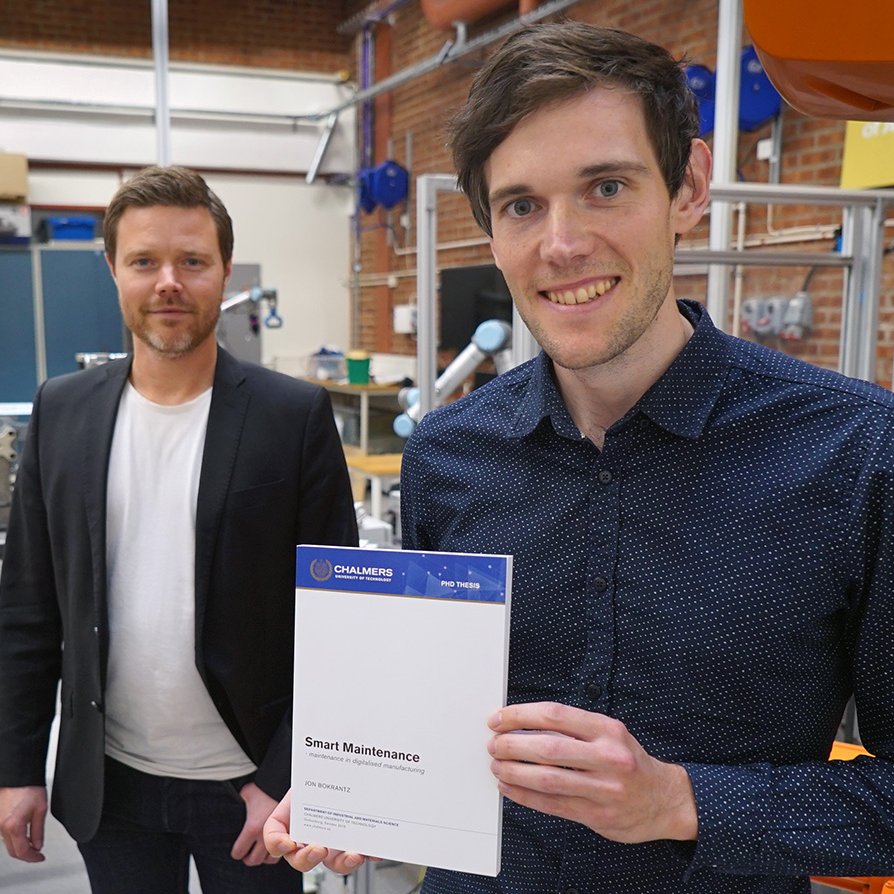 Production_AoA's tweet photo. 🎉🙌 Congrats to @JonBokrantz @chalmersuniv! His PhD thesis on #Smart #Maintenance has received the Highly Commended #Award in the Emerald/EFMD Outstanding Doctoral Research Award 2020, thanks to the high academic #excellence and strong industry #impact.
https://t.co/GNnvn5MP30 https://t.co/W8hJKb5BcR