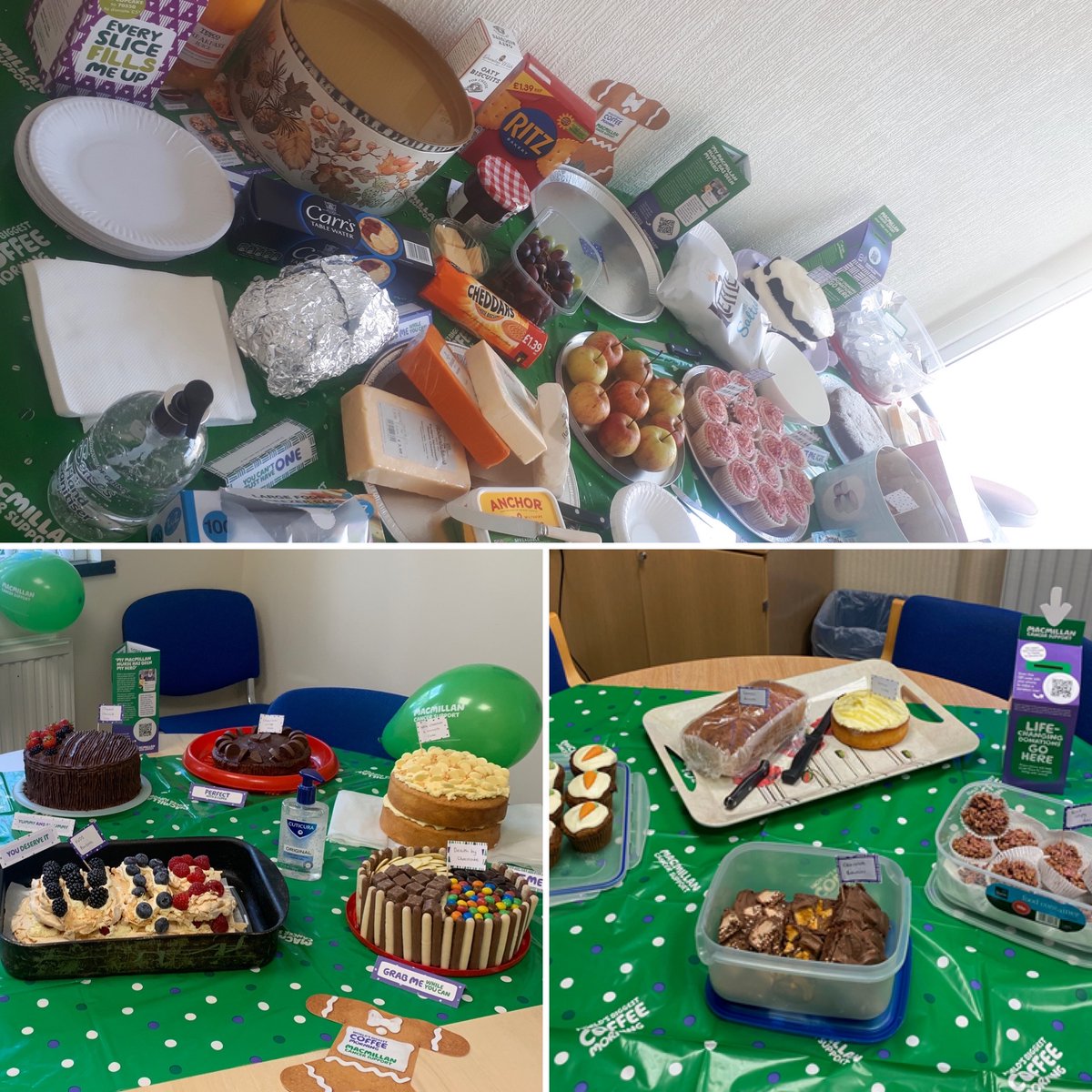 WDSaccountants's tweet photo. This year #TeamWDS took part in @macmillancoffee morning.. we added a competition element by holding our own bake off and have all been pleasantly surprised with our baking skills. After a day spent eating, we raised ยฃ723.44 for @macmillancancer! https://t.co/3jjdbeRMXZ