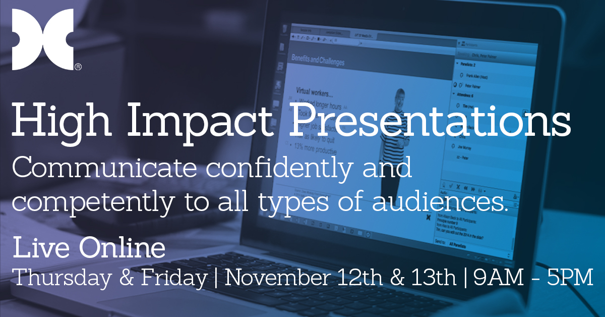 Effective communication is critical in any role. 

Join us to learn how to communicate with clarity and certainty, interact with a natural and composed demeanor, and convey complex material directly and simply. 

Register today! bit.ly/3lneath

#EffectiveCommunication