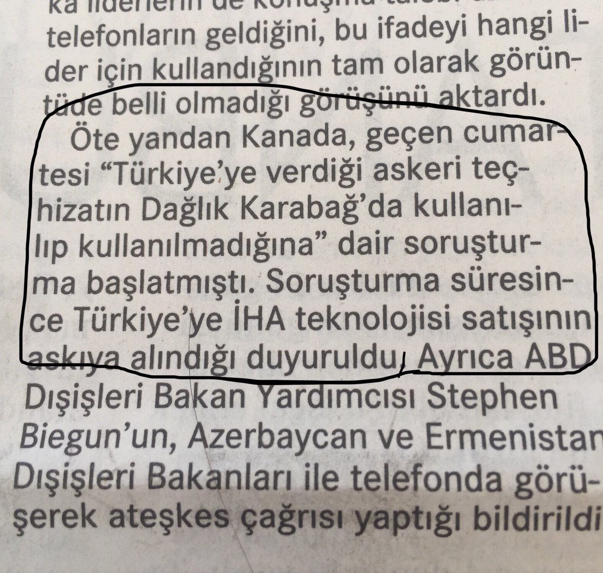 mkirikkanat's tweet photo. Kanada, Türkiye’ye İHA teknoloji satışını askıya almış #cumhuriyet İHA’lar yerli ve milli teknoloji değil miydi❓ https://t.co/S5w24dRa7g