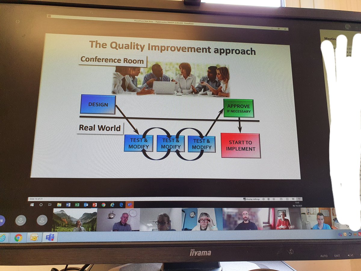 Day 1 of the Digital Healthcare Leadership Programme! #dNMAHP #alwayslearning very interesting overview of digital changes in the NHS over the last wee while and good overview of Qi principles 🤓