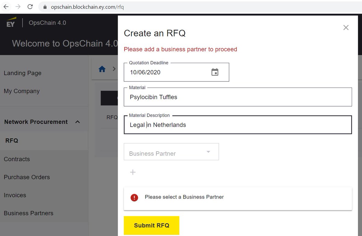 MarsitaTheUltra's tweet photo. I do RFQ (request for quotes): https://t.co/8Uat0vxTgJ
I do not know my business partner yet?
Trade finance and invoice factoring can become the reason why #blockchain takes over the planet!
CC @EY_Consulting @joha728 @baselineproto #OPSCHAIN via https://t.co/ouw0HPiAeF https://t.co/Ty42wb99rO
