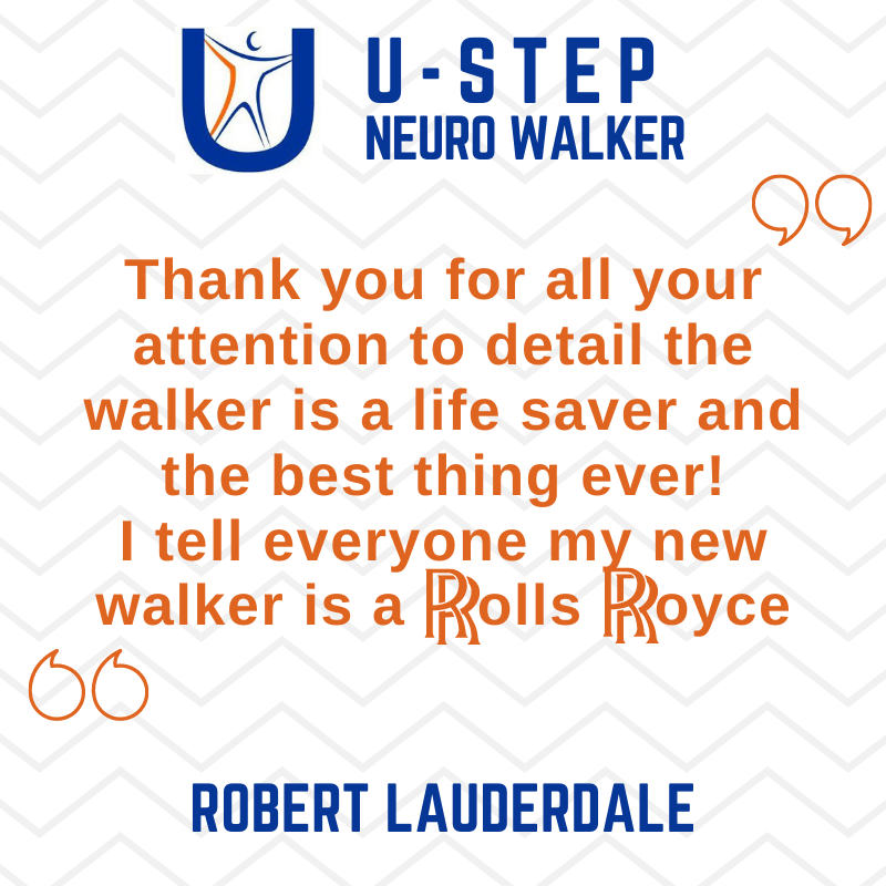 UstepWalker's tweet photo. Music to our ears 🎼#TestimonialTuesday 
#UStep #Walker #RollsRoyce https://t.co/IElOtJxA4Y