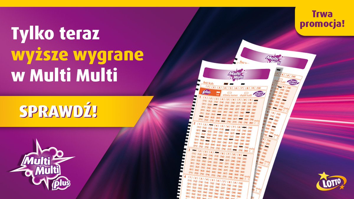 totalizator_sp's tweet photo. 📣 Promocja na szczęśliwą 7️⃣ w #MultiMulti❗Od dziś, do piątku 9 października włącznie, powiększymy⬆️ Wasze wygrane o 5️⃣0️⃣% przy typowaniu 7️⃣ liczb. To oznacza, że czeka na Was aż 8 promocyjnych losowań🥳 Zapraszamy do punktów #LOTTO i na https://t.co/L8iJDbnaZP💻📱 #GrajwLOTTO https://t.co/1jDIrOoHKm
