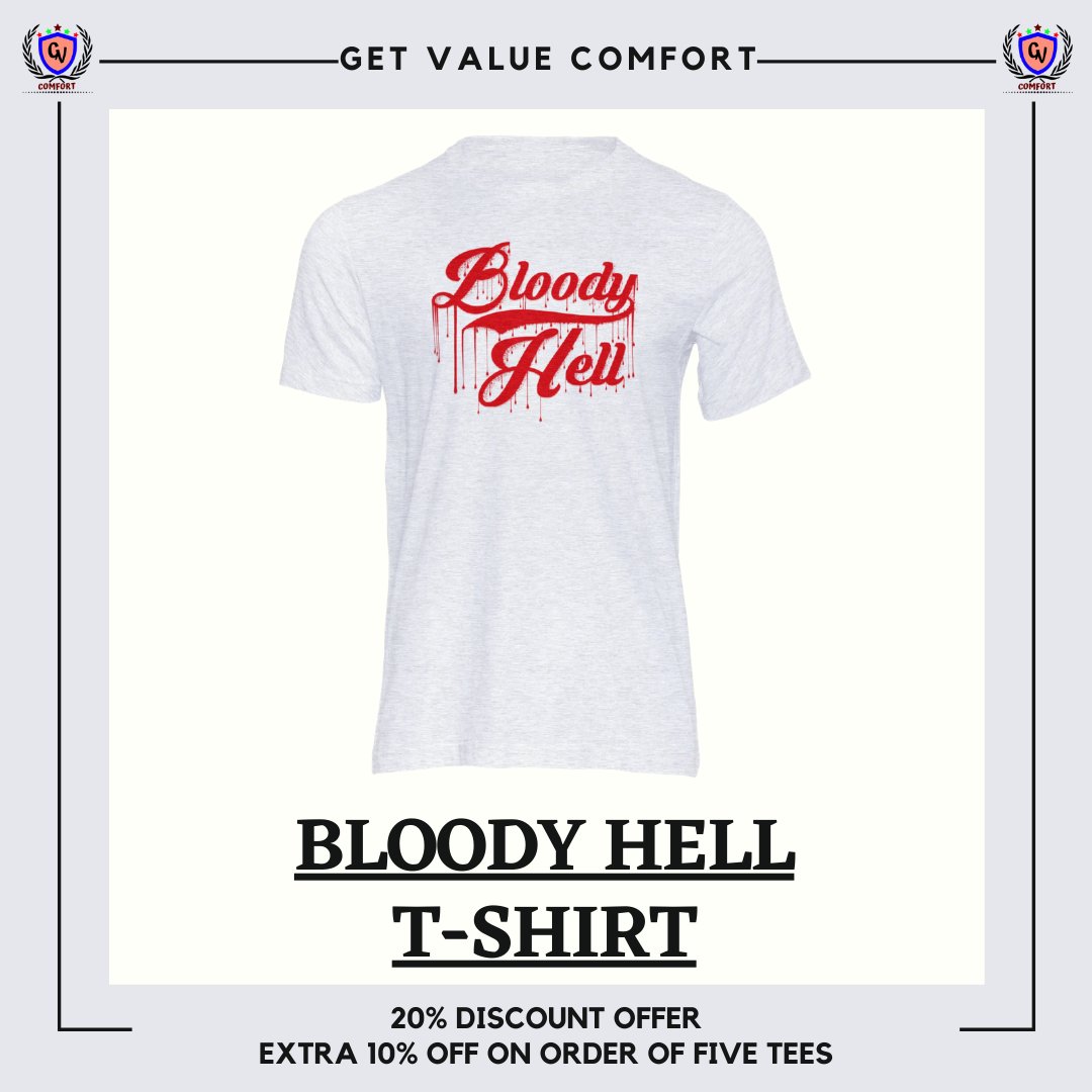 GvComfort's tweet photo. #Foryou only #bloodyhelltshirt at 50% #discount 
 Order Now :- https://t.co/qZ5yHgCac6

#tshirts #polystertshirts #gymtshirts #customizedtshirts #binod  #customizedkeyring #customizefacemask #facemaskprinted #customization #customgifts #customizedgaller #HathrasTruthExposed https://t.co/XSqrpU0R6c