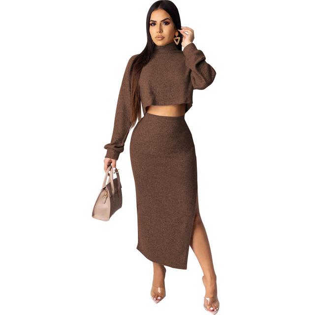 🎯Crazy deal! Don’t miss out!🎯
💥Casual Knitted Turtleneck Top And Split Skirt Outfit by Princeton Glam on sale  $43.99 💥
Shop now! 👉 princetonglam.com