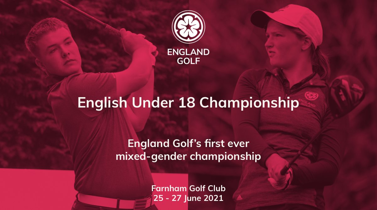 England Golf is excited to announce its first mixed-gender championship.

The English Under 18 Championship will see boys and girls tee up alongside each other and compete for one trophy at Farnham Golf Club between 25-27 June, 2021.

Full article here: bit.ly/3npiWrK