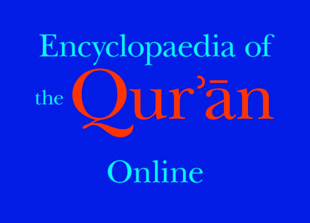 The Encyclopaedia of the Qur‘an Online is expanding its scope to Qur’anic manuscripts, material culture, the history of printing the Qur’an, epigraphy, Qur’anic exegesis, hermeneutics and much more
Contact the Editor-in-Chief @jabunna
ow.ly/EiBg50BKGD4
#Quran #Quranstudies