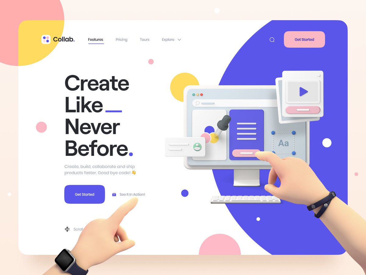 themelantic's tweet photo. Here are eight popular trends in UI design on Dribbble in 2020! https://t.co/tUbrH35vyj https://t.co/oPuRKralpW