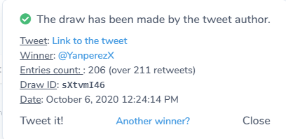 The winner of the Pumpkin outfit is:  @YanperezXWell done, please let me know your  http://habbo.com  user for you to claim.