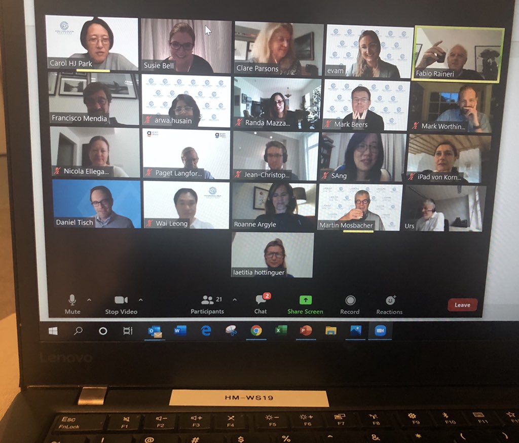 The #GCPAGM2020 is now online and live - fantastic to connect with all our members and huge thanks to @carolparkaccess 🏆