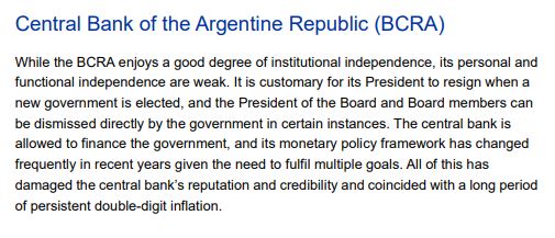 Are you listening Argentina? The  @ecb knows that you know what you have done.