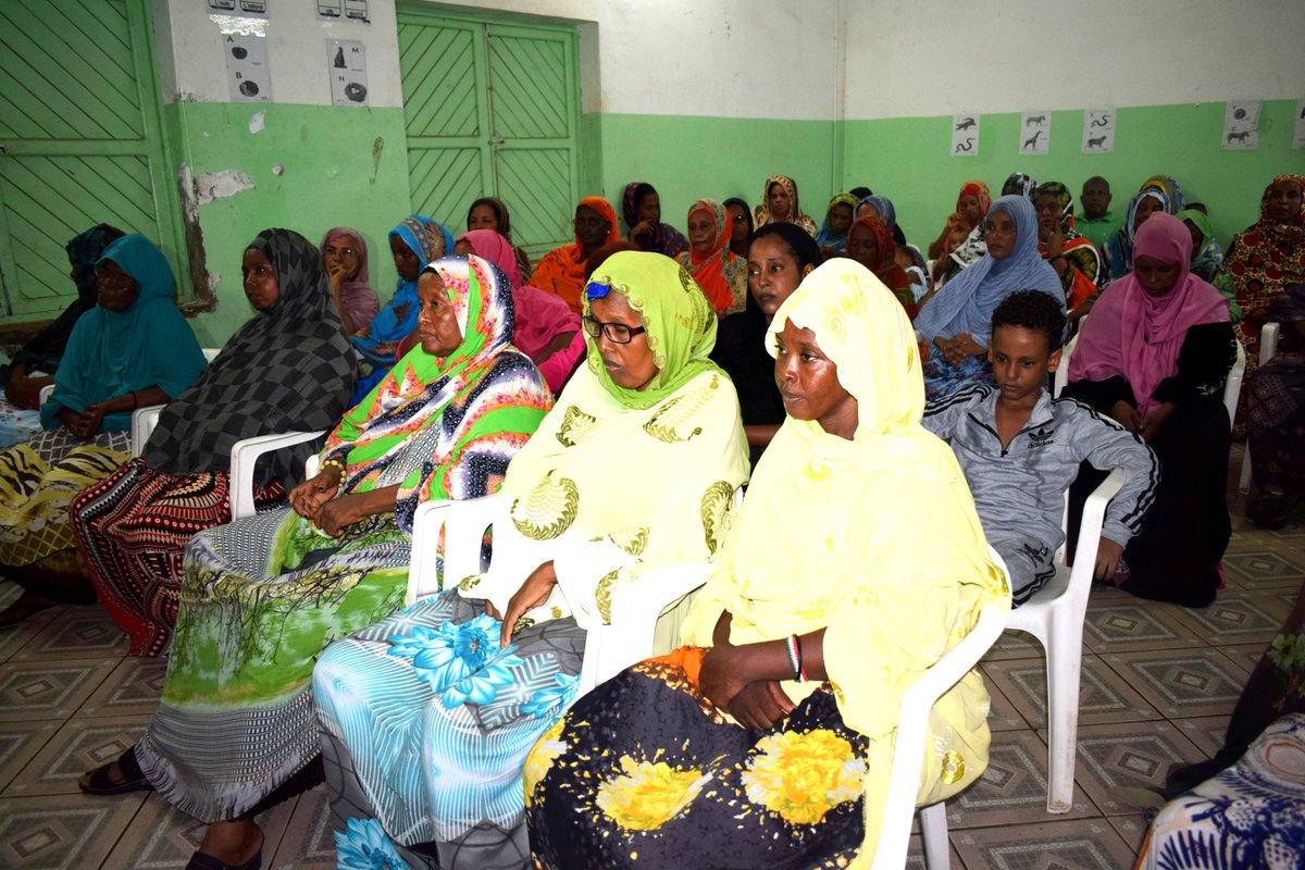 Le lancement de la campagne de sensibilisation sur le planning familial organisé par le Ministère de la Femme et de la Famille en collaboration avec le FNUAP et l’appui Financier de l’Union européens a eu lieu dans les CDC des quartiers 
#djibouti
@fnuap
<a href="/LUnionEuropenne/">L'Union Européenne</a>