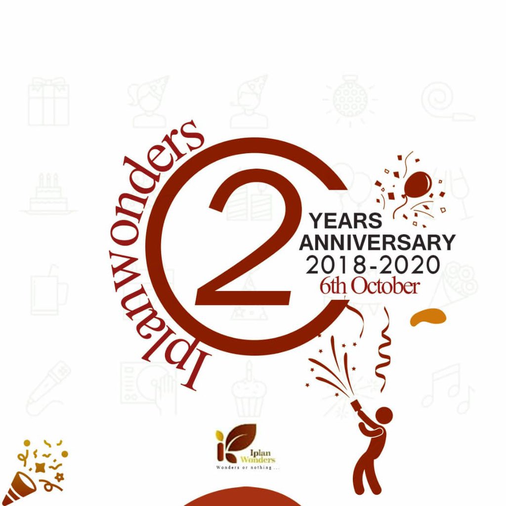 IplanW's tweet photo. Whoop whoop! WE ARE 2 years old today 🎈 bless God!! https://t.co/xbzWwbjslV