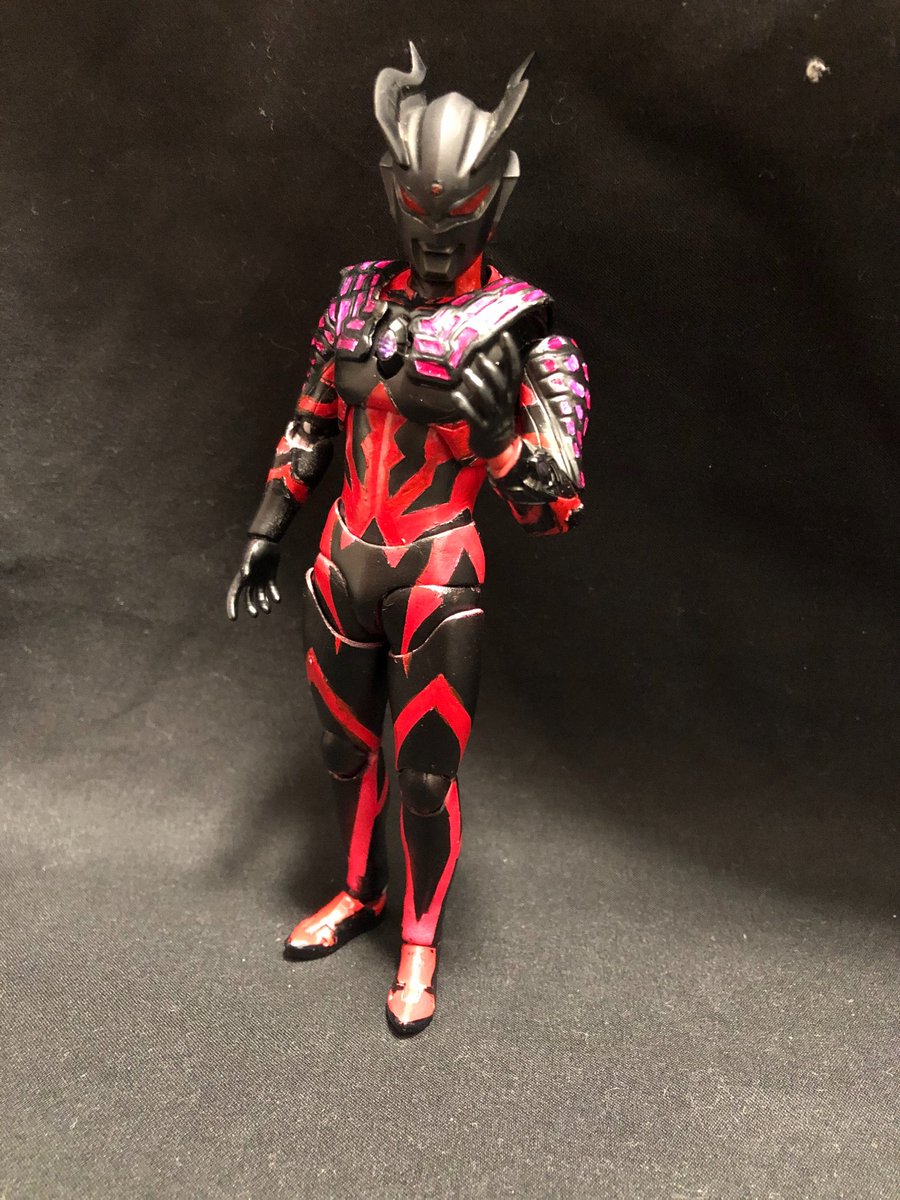 改造品 S.H.Figuarts ウルトラマンゼロダークネス 改造品S.H.Figuarts
