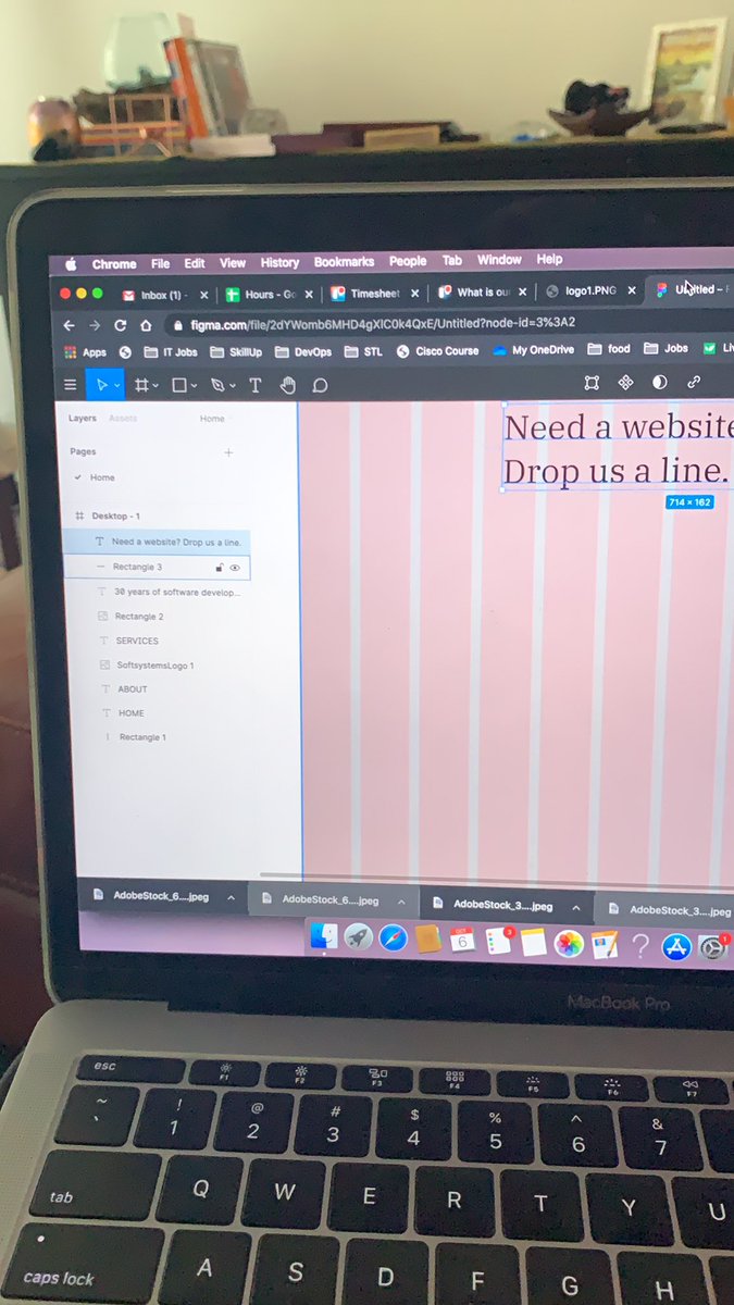 ctrl_f_Amanda's tweet image. Day 6 of #100DaysOfCode - Wireframes for the company website