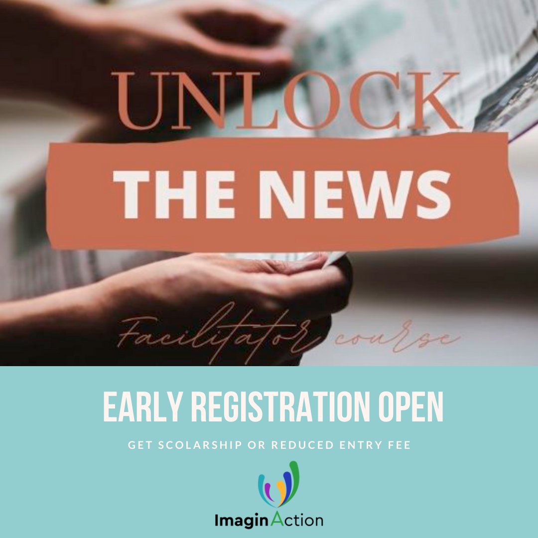 Imagin_Action's tweet photo. 👋Hi!
Facilitators Course,Unlock The News its now open and on early access, for more info about the program content and practice.
Please click the link below👇

https://t.co/p2IWM5HcuX

#help #support #CharityTuesday #Course #nonprofit #TuesdayMorning #tuesdayvibes  #socialmedia https://t.co/kJkRZPNBDY