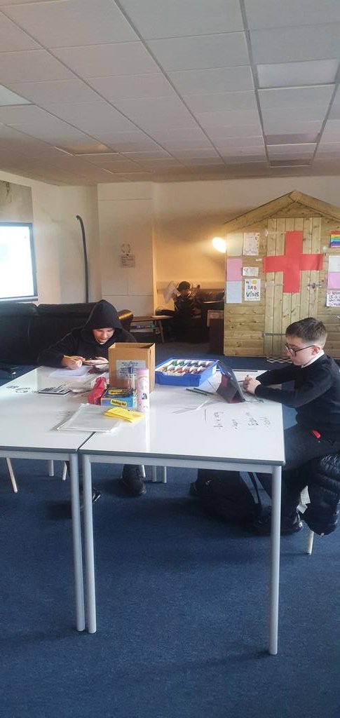 Lots on the go this morning. Humanities, English and Science. Busy but settled 😃👍