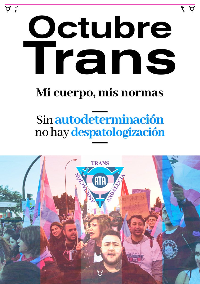 ATA_Trans's tweet photo. ✅ 2008 se incia Campaña #StopTransPathologization 12 años después seguimos afirmando: Sin autodeterminación NO hay despatologización. #LeyTransEstatal YA ¡¡ https://t.co/rvFttw9dEh