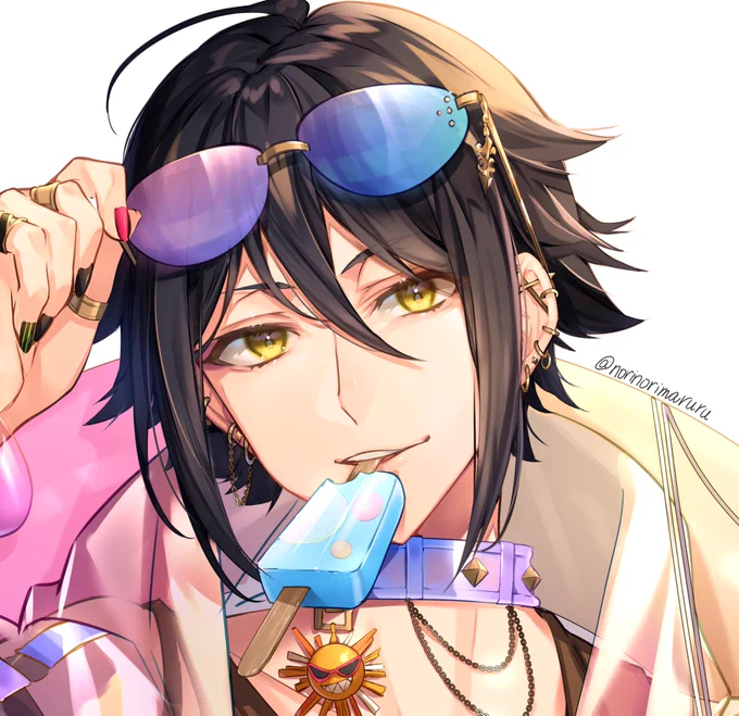 創作キャラの真咲くんver.夏のパリピ 