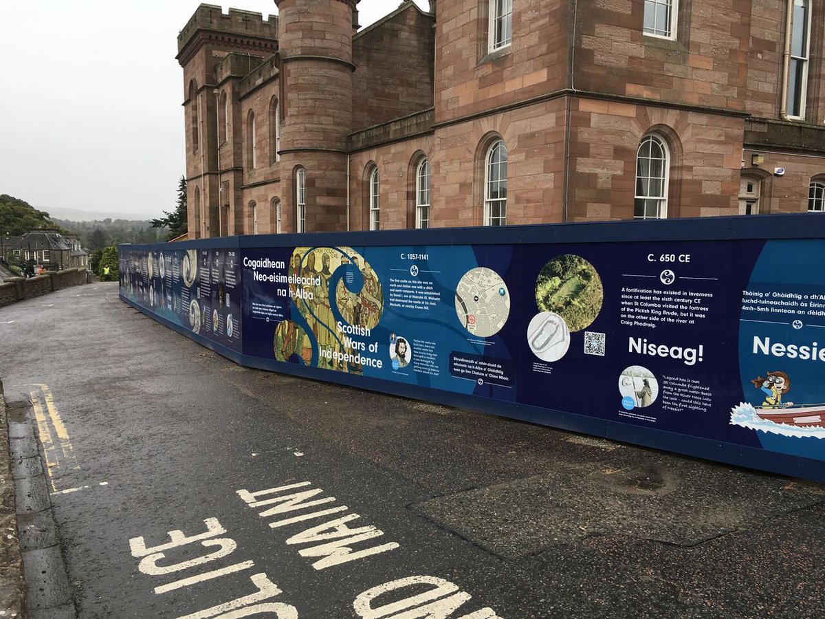 CenturionSigns's tweet photo. A fantastic hoarding project depicting the history, and the future plans, of Inverness Castle.
150 linear m of hoarding panels, printed and installed in 7 days and one very happy customer.

Contact Centurion Signs today to discuss your upcoming project.
https://t.co/jH3UY4R4IA https://t.co/OZWTifZvz1