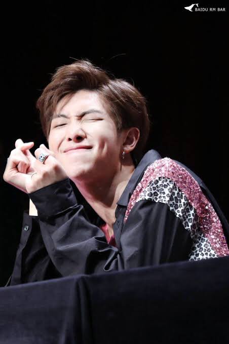 kim namjoon and his contagious smile, a relaxing short thread;