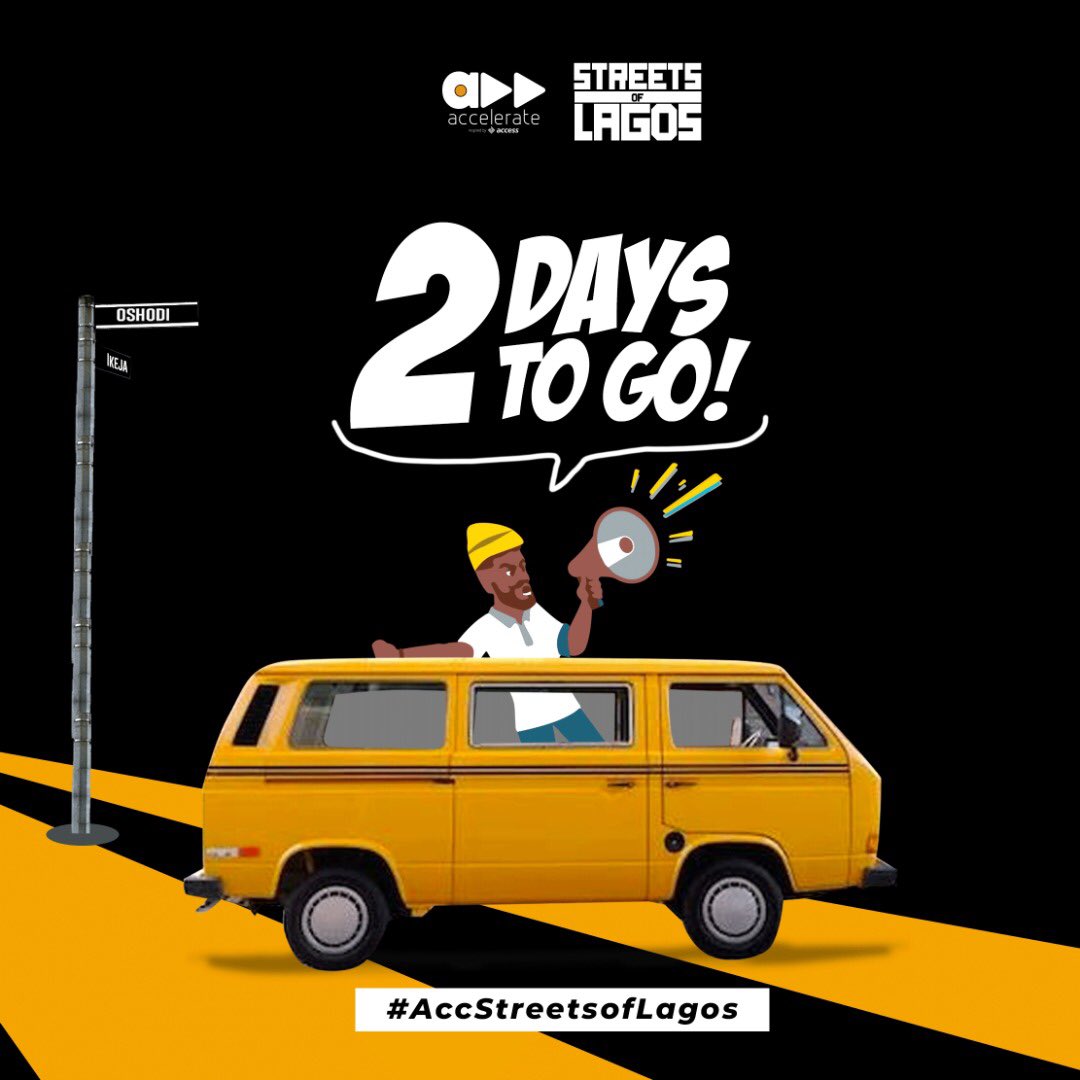 AccelerateTV's tweet photo. 2️⃣ DAYS TO GO!

Stories from the  STREETS OF LAGOS. 🚦

• Showing every Thursday at 7pm from the 8th of October on Accelerate TV. 

#AccStreetsofLagos #AccelerateTV #StreetsOfLagos #Hustle #Documentary https://t.co/POq8Pkrlh3