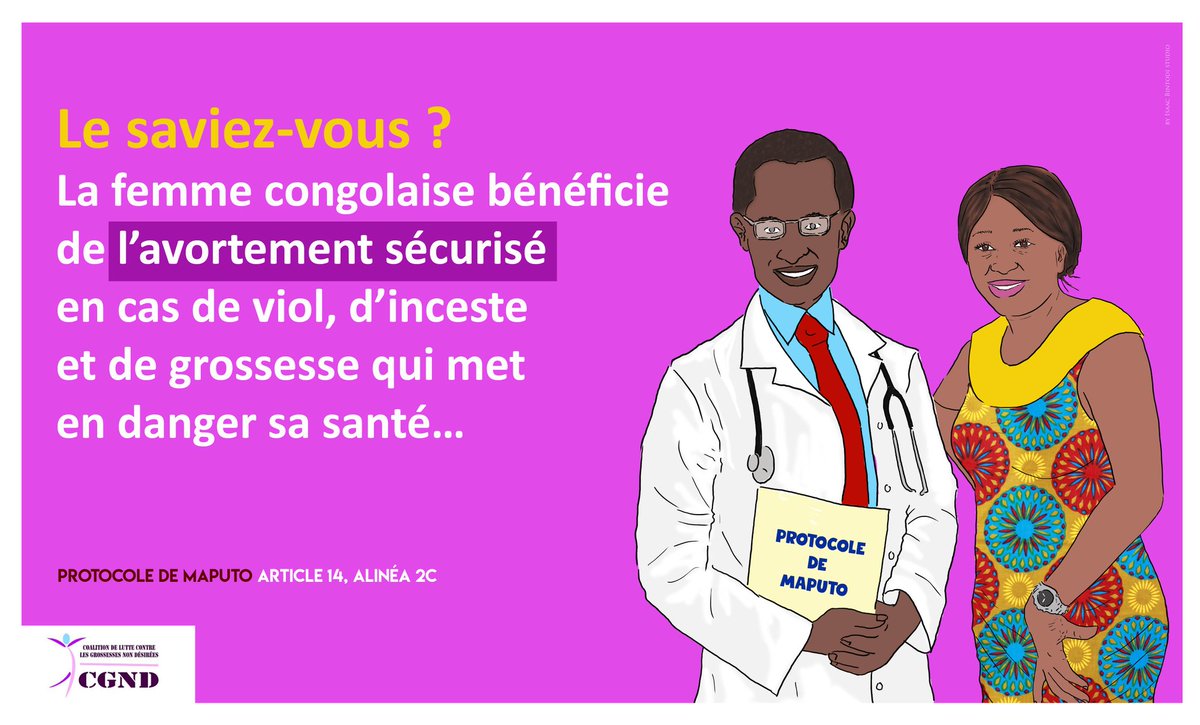 Coalition GND (@coalitiongnd) on Twitter photo Nous sommes sans ignoré que l'avortement clandestin est la cause majeure de la mortalité maternelle, appliquons l'art 14 2.c #ProtocoledeMaputo pour réduire cette dernière.
<a href="/PathfinderInt/">Pathfinder</a> <a href="/RJSSRCONGO/">Reseau des Journalistes SSR_RDC</a>
<a href="/abefnd_rdc/">ABEF-ND RDC</a> <a href="/afiamama/">AFIA MAMA RDC</a> <a href="/tunawezacongo/">Si Jeunesse Savait</a> <a href="/CapssrBf/">CAPSSR - BF</a> @Appdavortement <a href="/Article14M/">Article14 MaputoProtocol</a> Nous sommes sans ignoré que l'avortement clandestin est la cause majeure de la mortalité maternelle, appliquons l'art 14 2.c #ProtocoledeMaputo pour réduire cette dernière.
<a href="/PathfinderInt/">Pathfinder</a> <a href="/RJSSRCONGO/">Reseau des Journalistes SSR_RDC</a>
<a href="/abefnd_rdc/">ABEF-ND RDC</a> <a href="/afiamama/">AFIA MAMA RDC</a> <a href="/tunawezacongo/">Si Jeunesse Savait</a> <a href="/CapssrBf/">CAPSSR - BF</a> @Appdavortement <a href="/Article14M/">Article14 MaputoProtocol</a>