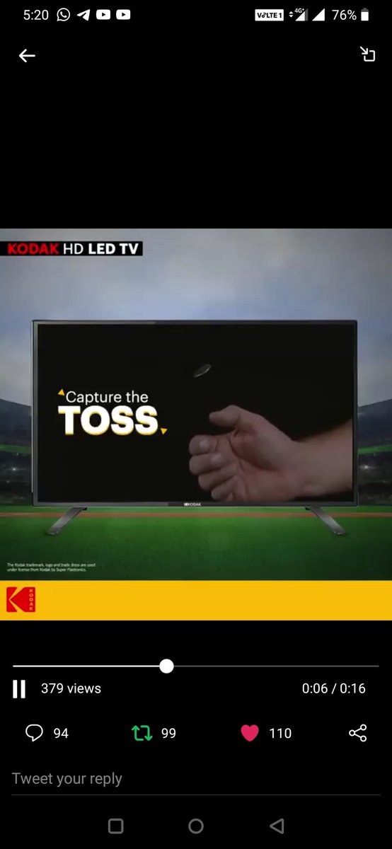 NishantJain_88's tweet image. #Contest2 

💠Here Comes My Perfect Screenshot Team✔️

#WatchToWin #KodakAndroidTV
#KodakTv #Cricket
@kodaktvindia

Join Guys
@chilled_Sup
@Jinesh708
@Racer_Veb
@AaravS28
@ranchikuldeep
@Sanjiv_34
@Rahulrahs
@prashpatel_
@Simple_Silyy
@mysterioussu
@satyapaljain_86