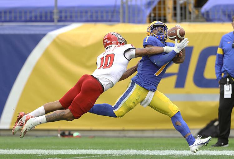 dphsfootball's tweet photo. DP Alum Tanner Ingle finished the game with nine tackles, which led the team and added two pass deflections. One pass deflection prevented a Pittsburgh touchdown that could had given them the win. 🦍🦈🐐 #Statechamp🥇#Dpcounty https://t.co/ISxA23ux42