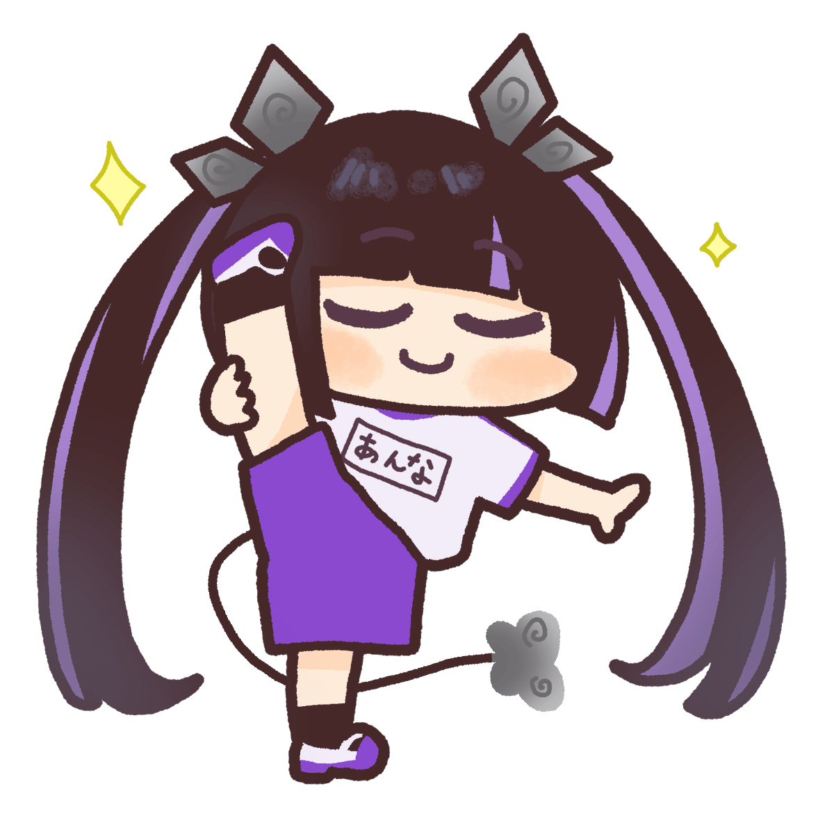 いま流行りのi字バランス アンナート Rart くりすちゃんar そば粉 垢分けたのイラスト