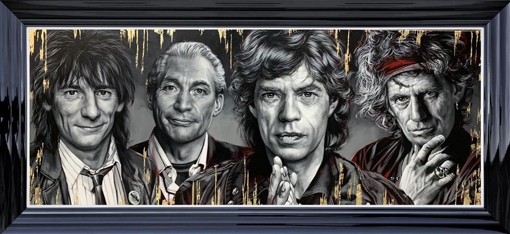 Stunning New Gold Leaf Limited Editions on Canvas by Ben Jeffery - Artist - 'GOLDEN ERA VOL.2' Editions of 45, Bohemian Rhapsody £495, The Fab Four and The Stones £595 (Each) for more information please click the link below mpgallery.co.uk/artist/ben-jef…