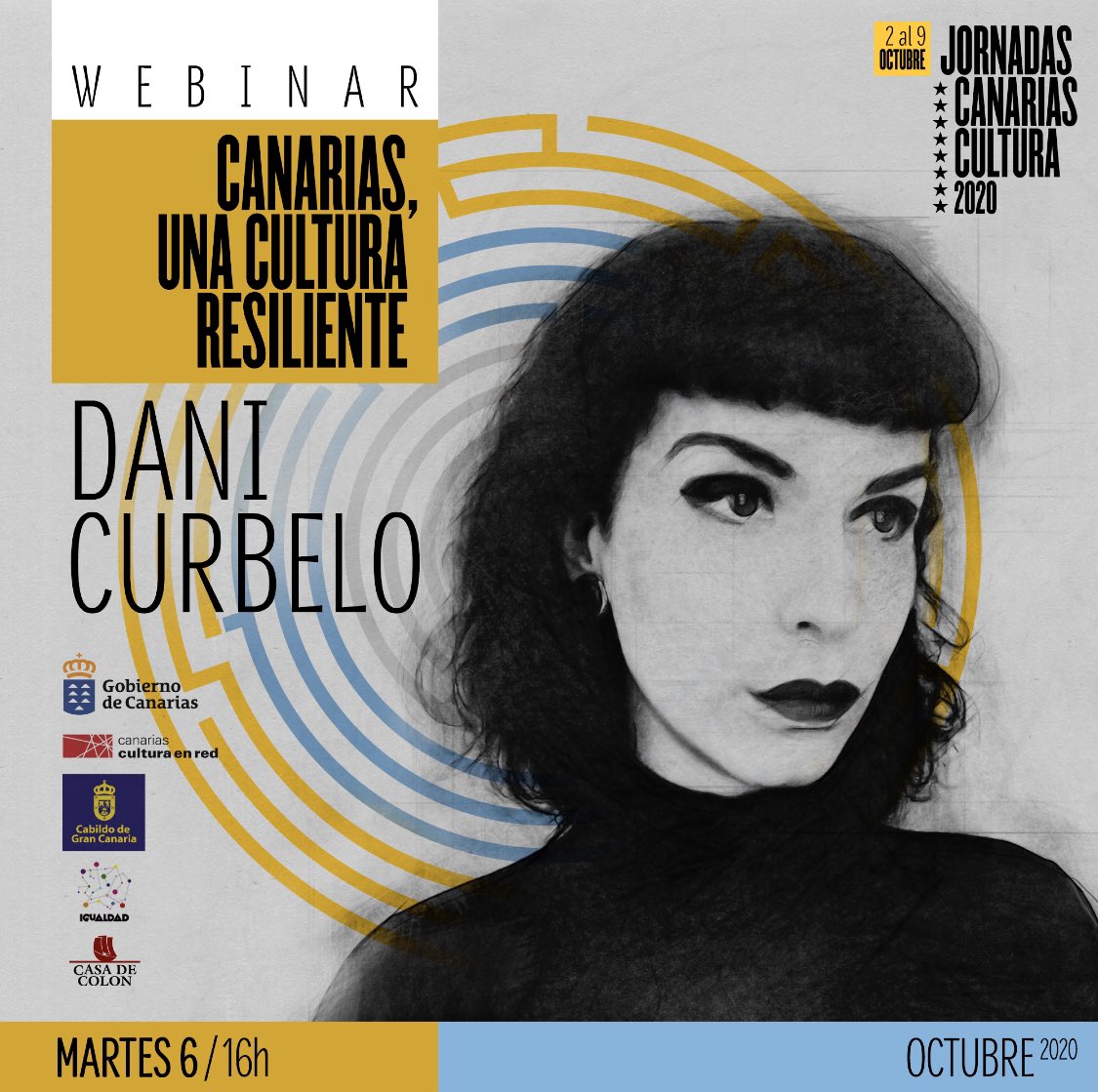 vectordeideas's tweet photo. Esta tarde a las 16 h estará #DaniCurbelo participando con su ponencia en las #JornadasCanariasCultura @IslasDeCultura https://t.co/BeMfcK5vXs