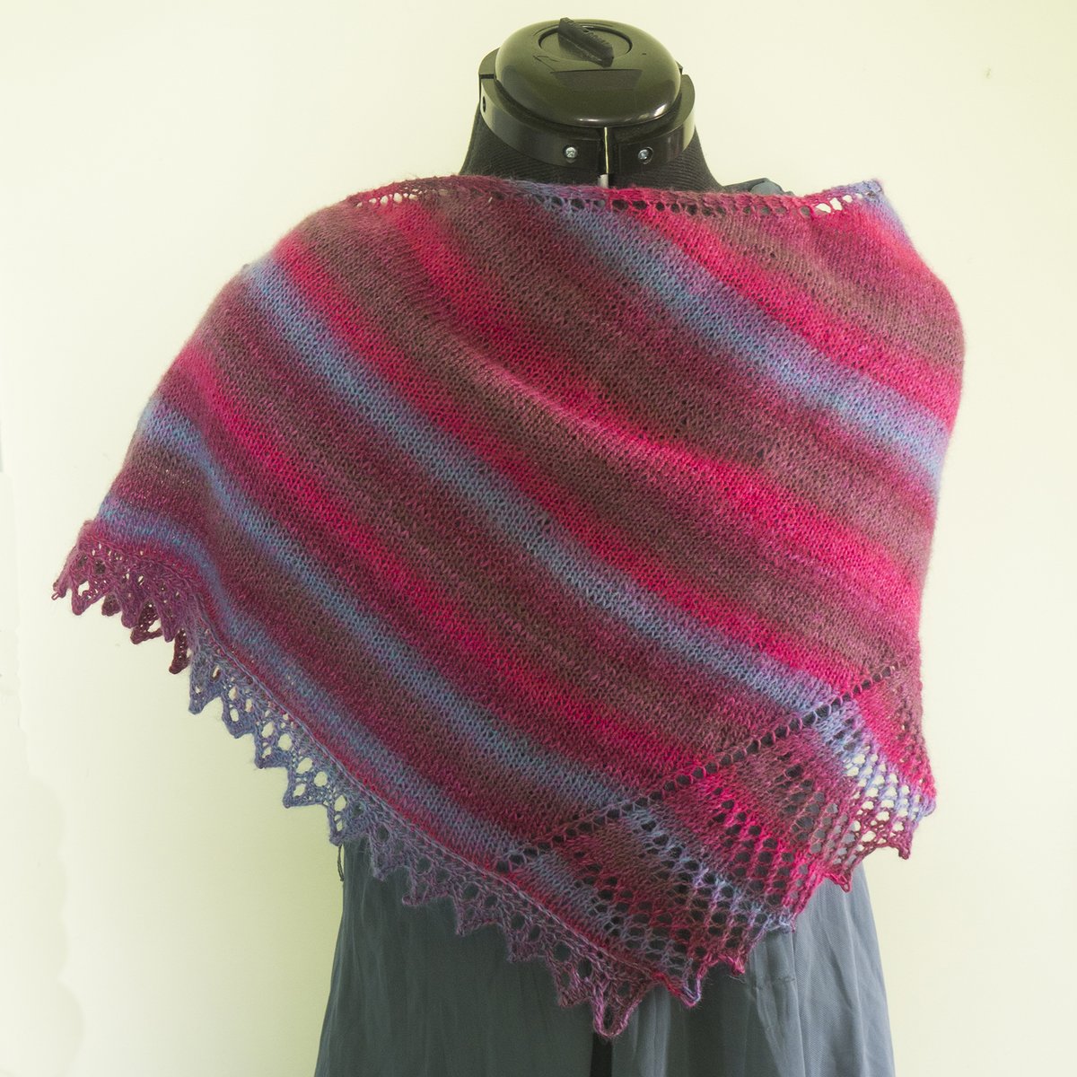 knit_pro's tweet image. How are you getting on with your Off Kilter shawls? We'd love to see the results of our knit along or the progress you've made so far.
And if it is off the needles but not blocked yet - don't worry we're planning a blog post on this for later in the week.