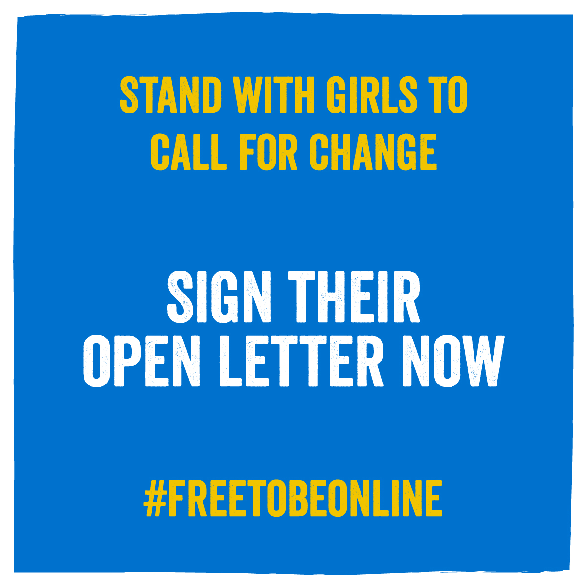 Plan_Nigeria's tweet photo. Online abuse is disempowering girls. By shutting them out of a space which plays a huge part in young people’s lives, it is limiting their potential to thrive and become leaders. It has to stop.

Stand with girls. Sign the letter👉https://t.co/sP06bJNsxV

#FreeToBeOnline https://t.co/MVVoMG87JI